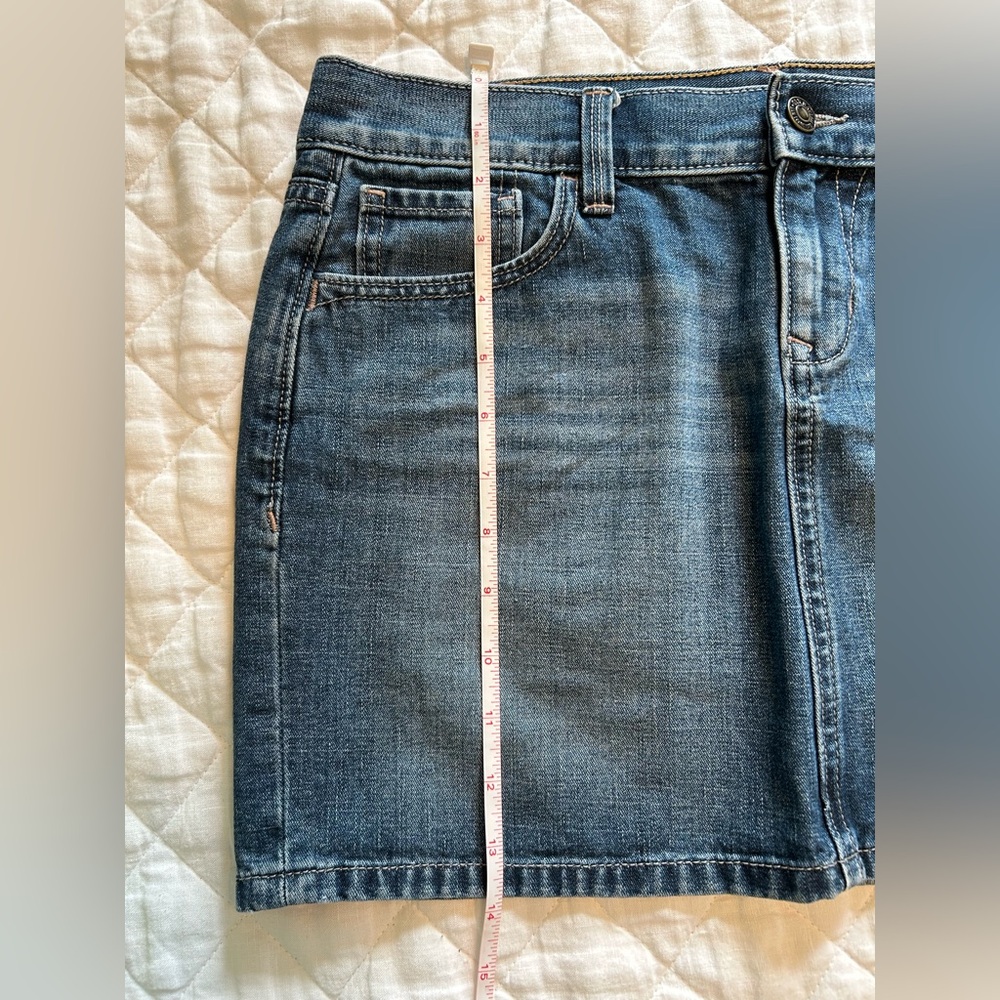 Old Navy Blue Denim Mini Skirt - Picture 5 of 6